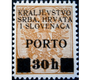 Postage due stamps - Bosnia - Kingdom of Serbs, Croats and Slovenes 1919 - 30