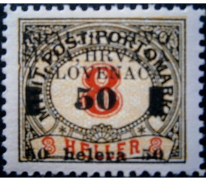 Postage due stamps - Bosnia - Kingdom of Serbs, Croats and Slovenes 1919 - 50