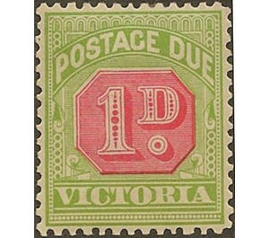 Postage Due Stamps - Victoria 1907 - 1