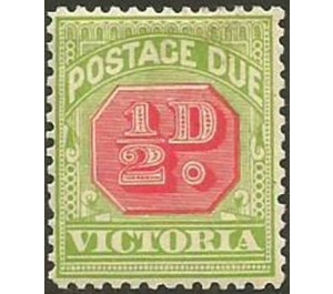 Postage Due Stamps - Victoria 1907