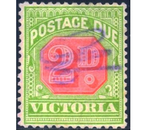 Postage Due Stamps - Victoria 1907 - 2