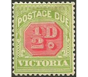 Postage Due Stamps - Victoria 1907