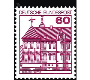 Postage stamp: castles and palaces  - Germany / Federal Republic of Germany 1979 - 60 Pfennig