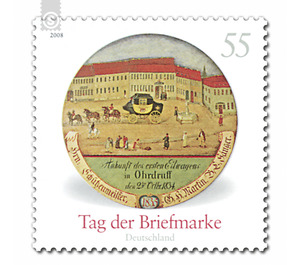 Postage Stamp Day: Treasures of Philately - Germany / Federal Republic of Germany 2008 - 55 Euro Cent