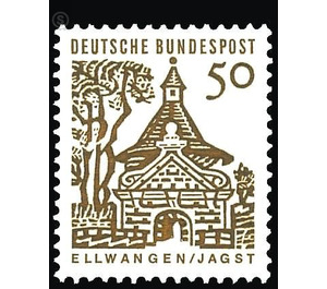 Postage stamp: German buildings from twelve centuries  - Germany / Federal Republic of Germany 1964 - 50