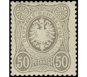 Postage stamp set  - Germany / Deutsches Reich 1875 - 50 Pfennig