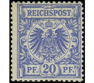 Postage stamp set  - Germany / Deutsches Reich 1889 - 20 Pfennig