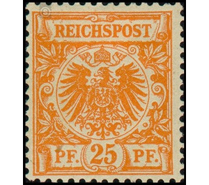 Postage stamp set  - Germany / Deutsches Reich 1889 - 25 Pfennig