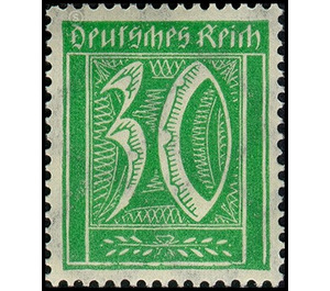 Postage stamp set  - Germany / Deutsches Reich 1921 - 30 Pfennig