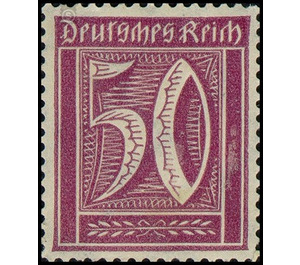 Postage stamp set  - Germany / Deutsches Reich 1921 - 50 Pfennig