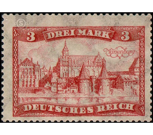 Postage stamp set  - Germany / Deutsches Reich 1924 - 3 German Rentenmark