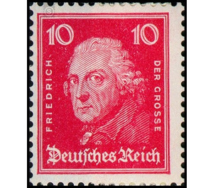 Postage stamp set  - Germany / Deutsches Reich 1926 - 10 Rentenpfennig