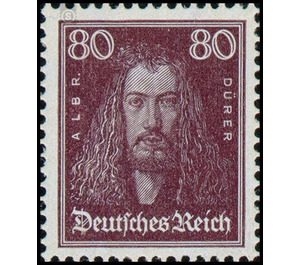 Postage stamp set  - Germany / Deutsches Reich 1926 - 80 Rentenpfennig