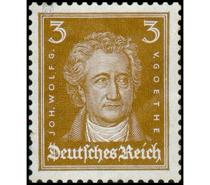 Postage stamp set  - Germany / Deutsches Reich 1927 - 3 Rentenpfennig