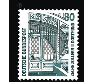 Postage stamp: sights  - Germany / Federal Republic of Germany 1987 - 80 Pfennig