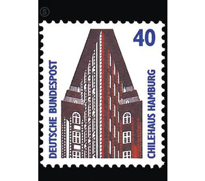 Postage stamp: sights  - Germany / Federal Republic of Germany 1988 - 40 Pfennig