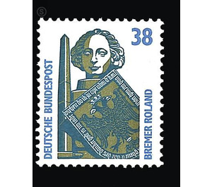 Postage stamp: sights  - Germany / Federal Republic of Germany 1989 - 38 Pfennig