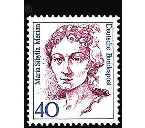 Postage stamp: Women of German History  - Germany / Federal Republic of Germany 1987 - 40 Pfennig