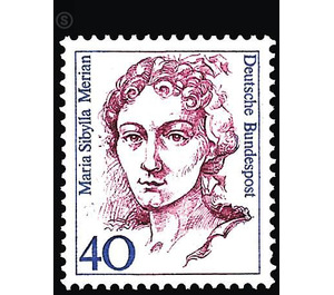 Postage stamp: Women of German History  - Germany / Federal Republic of Germany 1987 - 40 Pfennig