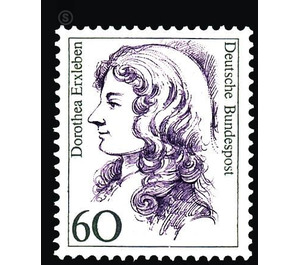 Postage stamp: Women of German History  - Germany / Federal Republic of Germany 1987 - 60 Pfennig