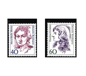 Postage stamp: Women of German History  - Germany / Federal Republic of Germany 1987 Set