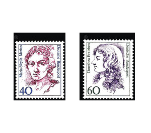 Postage stamp: Women of German History  - Germany / Federal Republic of Germany 1987 Set