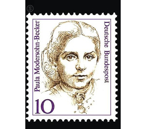 Postage stamp: Women of German History  - Germany / Federal Republic of Germany 1988 - 10 Pfennig