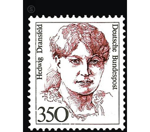 Postage stamp: Women of German History  - Germany / Federal Republic of Germany 1988 - 350 Pfennig