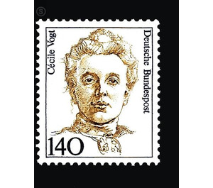 Postage stamp: Women of German History  - Germany / Federal Republic of Germany 1989 - 140 Pfennig