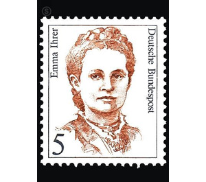 Postage stamp: Women of German History  - Germany / Federal Republic of Germany 1989 - 5 Pfennig