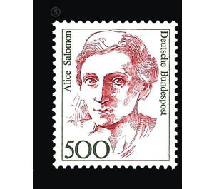 Postage stamp: Women of German History  - Germany / Federal Republic of Germany 1989 - 500 Pfennig