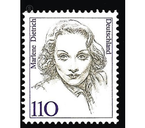 Postage stamp: women of German history  - Germany / Federal Republic of Germany 1997 - 110 Pfennig