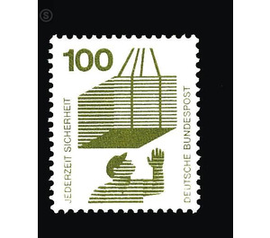 Postage stamps: accident prevention  - Germany / Federal Republic of Germany 1972 - 100 Pfennig