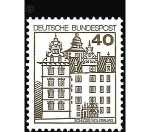 Postage stamps: castles and palaces  - Germany / Federal Republic of Germany 1980 - 40 Pfennig
