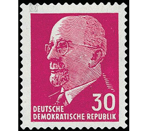 Postage stamps: Chairman of the State Council Walter Ulbricht  - Germany / German Democratic Republic 1963 - 30 Pfennig
