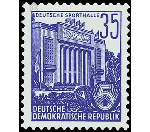 Postage stamps: five-year plan  - Germany / German Democratic Republic 1953 - 35 Pfennig