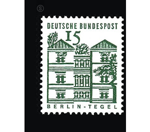 Postage stamps: German buildings from twelve centuries  - Germany / Federal Republic of Germany 1965 - 15