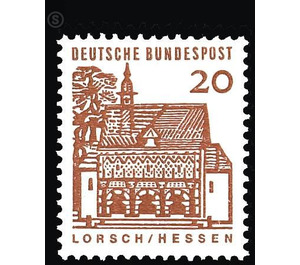 Postage stamps: German buildings from twelve centuries  - Germany / Federal Republic of Germany 1965 - 20