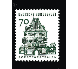 Postage stamps: German buildings from twelve centuries  - Germany / Federal Republic of Germany 1965 - 70