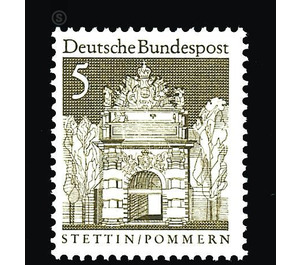 Postage stamps: German buildings from twelve centuries  - Germany / Federal Republic of Germany 1966 - 5 Pfennig