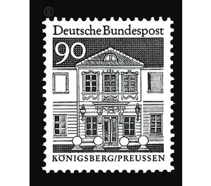 Postage stamps: German buildings from twelve centuries  - Germany / Federal Republic of Germany 1966 - 90 Pfennig