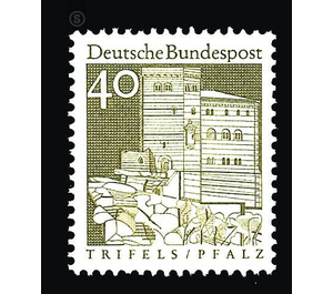 Postage stamps: German buildings from twelve centuries  - Germany / Federal Republic of Germany 1967 - 40 Pfennig