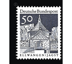 Postage stamps: German buildings from twelve centuries  - Germany / Federal Republic of Germany 1967 - 50 Pfennig