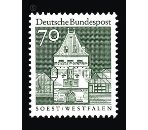 Postage stamps: German buildings from twelve centuries  - Germany / Federal Republic of Germany 1967 - 70 Pfennig