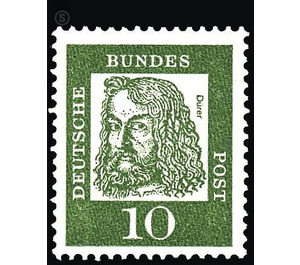 Postage stamps: Important Germans  - Germany / Federal Republic of Germany 1961 - 10