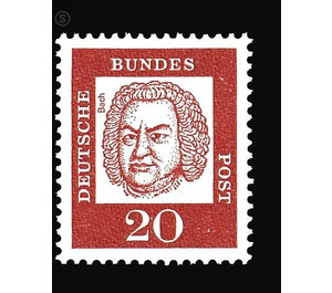 Postage stamps: Important Germans  - Germany / Federal Republic of Germany 1961 - 20