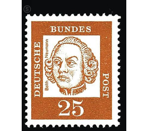 Postage stamps: Important Germans  - Germany / Federal Republic of Germany 1961 - 25