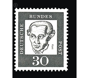 Postage stamps: Important Germans  - Germany / Federal Republic of Germany 1961 - 30