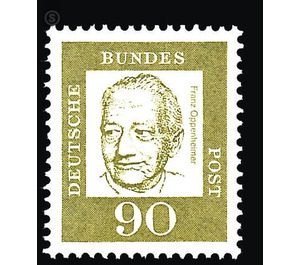 Postage stamps: Important Germans  - Germany / Federal Republic of Germany 1964 - 90