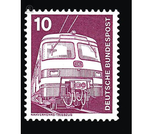 Postage stamps: industry and technology  - Germany / Federal Republic of Germany 1975 - 10 Pfennig